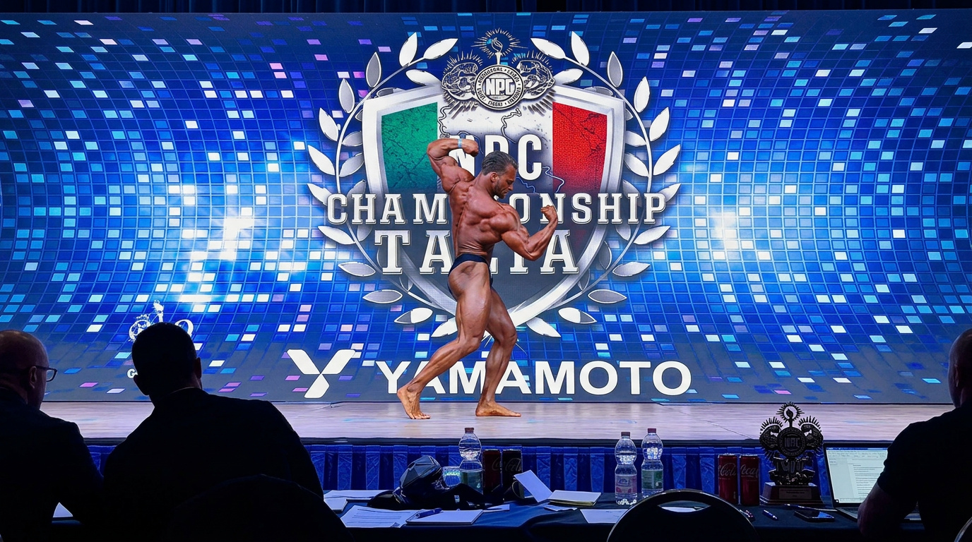 Marco Casadei, atleta IFBB e coach del Bodyline